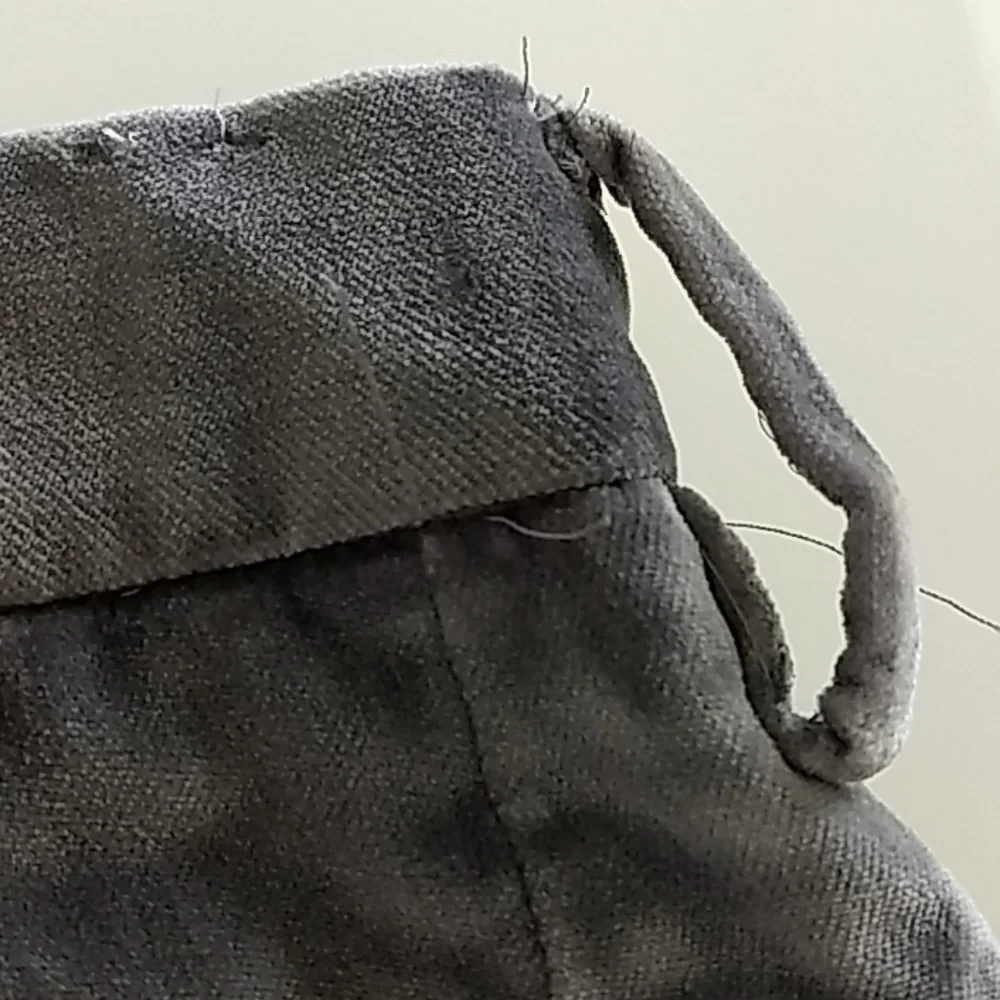 Gucci velvet grey pants